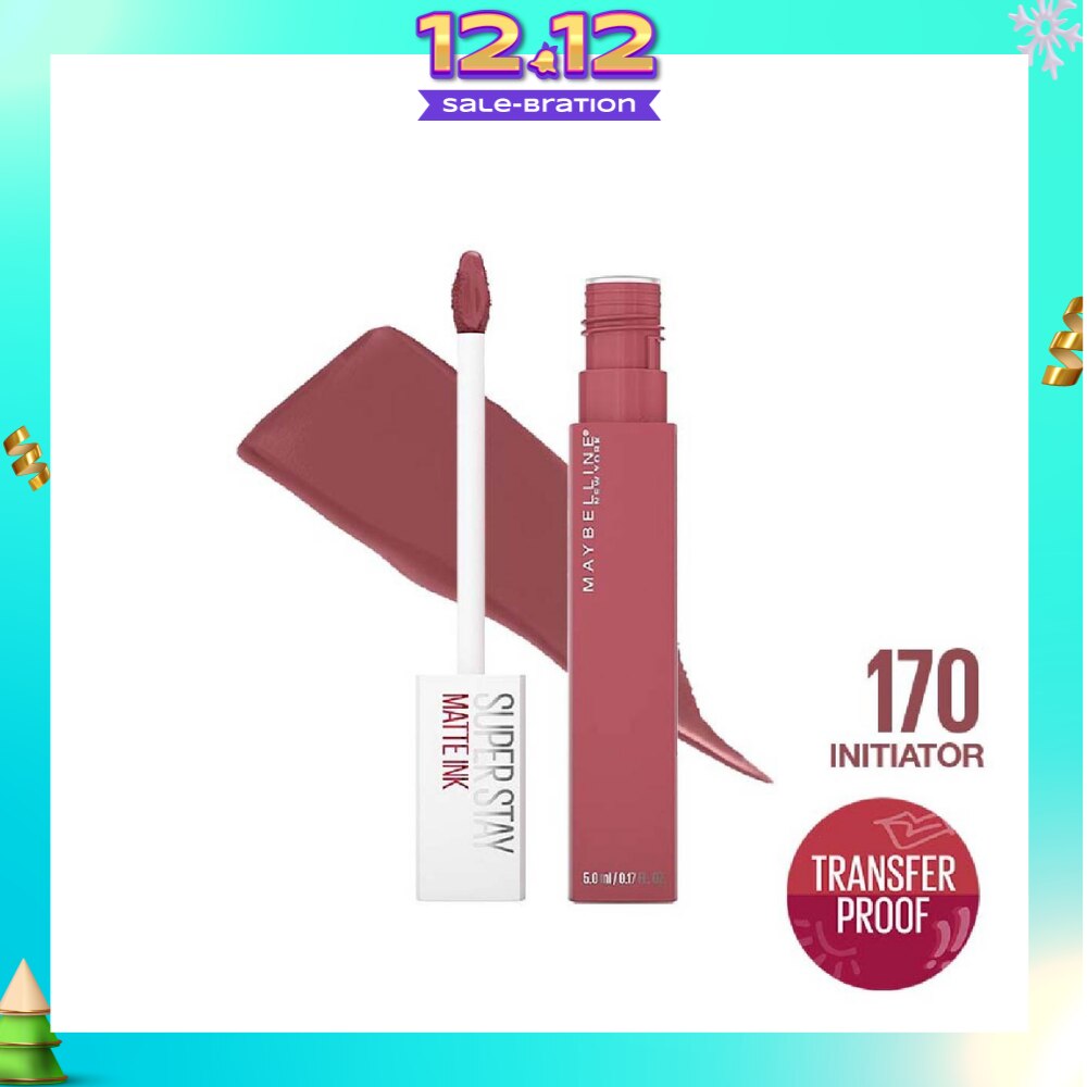MAYBELLINE Superstay Matte Ink Long Lasting Liquid Lipstick 170 Initiator 5ml
