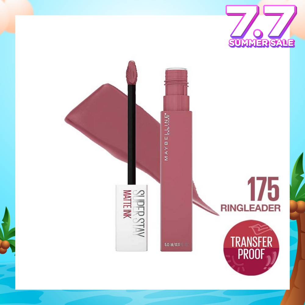 Superstay Matte Ink Long Lasting Liquid Lipstick 175 Ringleader 5ml
