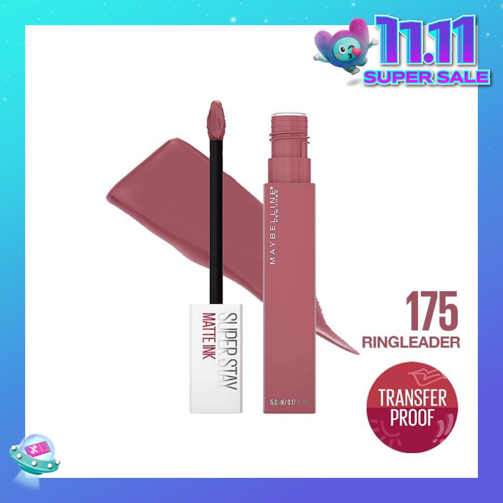 Superstay Matte Ink Long Lasting Liquid Lipstick 175 Ringleader 5ml
