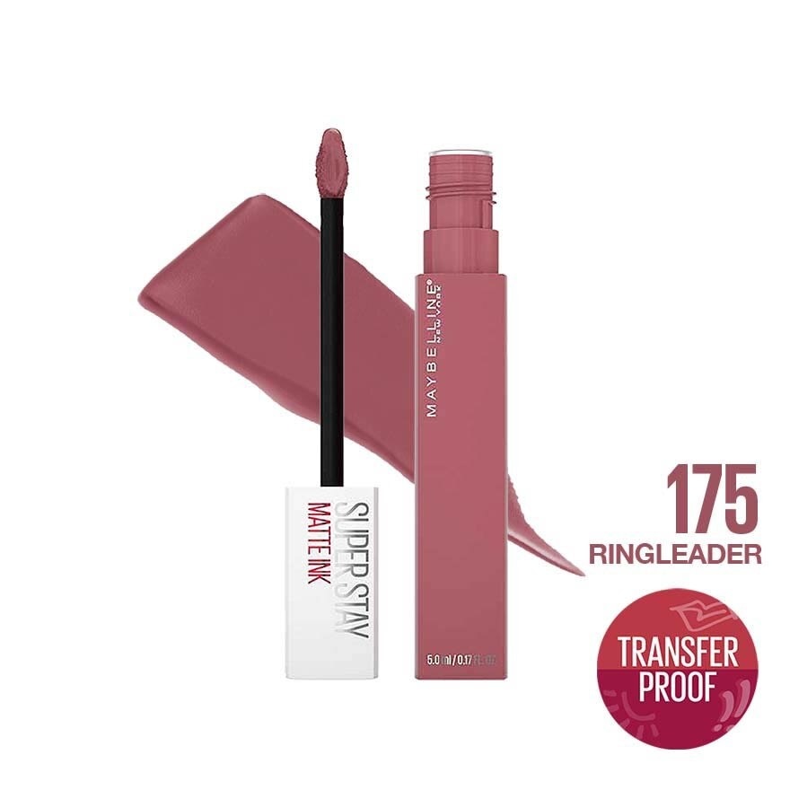 Superstay Matte Ink Long Lasting Liquid Lipstick 175 Ringleader 5ml