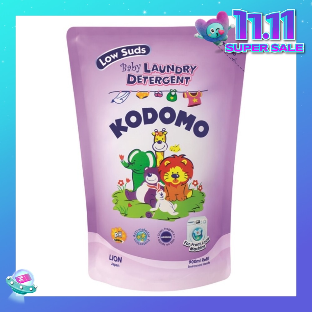 Baby Laundry Detergent 900ml Refill (Low Suds)