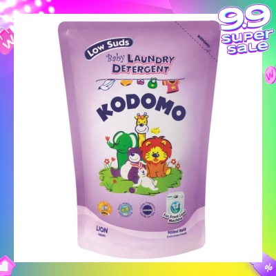 KODOMO Baby Laundry Detergent 900ml Refill (Low Suds)