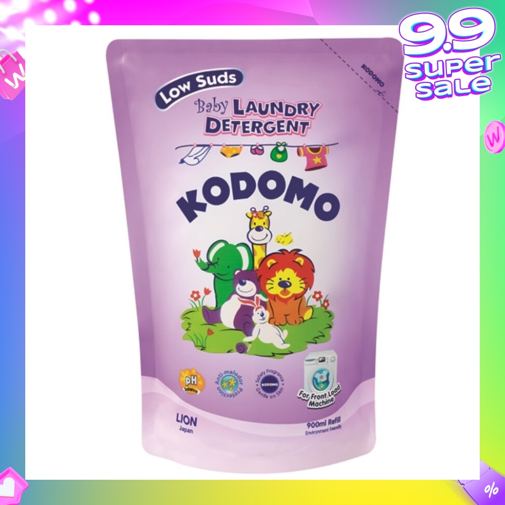 Baby Laundry Detergent 900ml Refill (Low Suds)