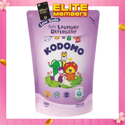 KODOMO Baby Laundry Detergent 900ml Refill (Low Suds)