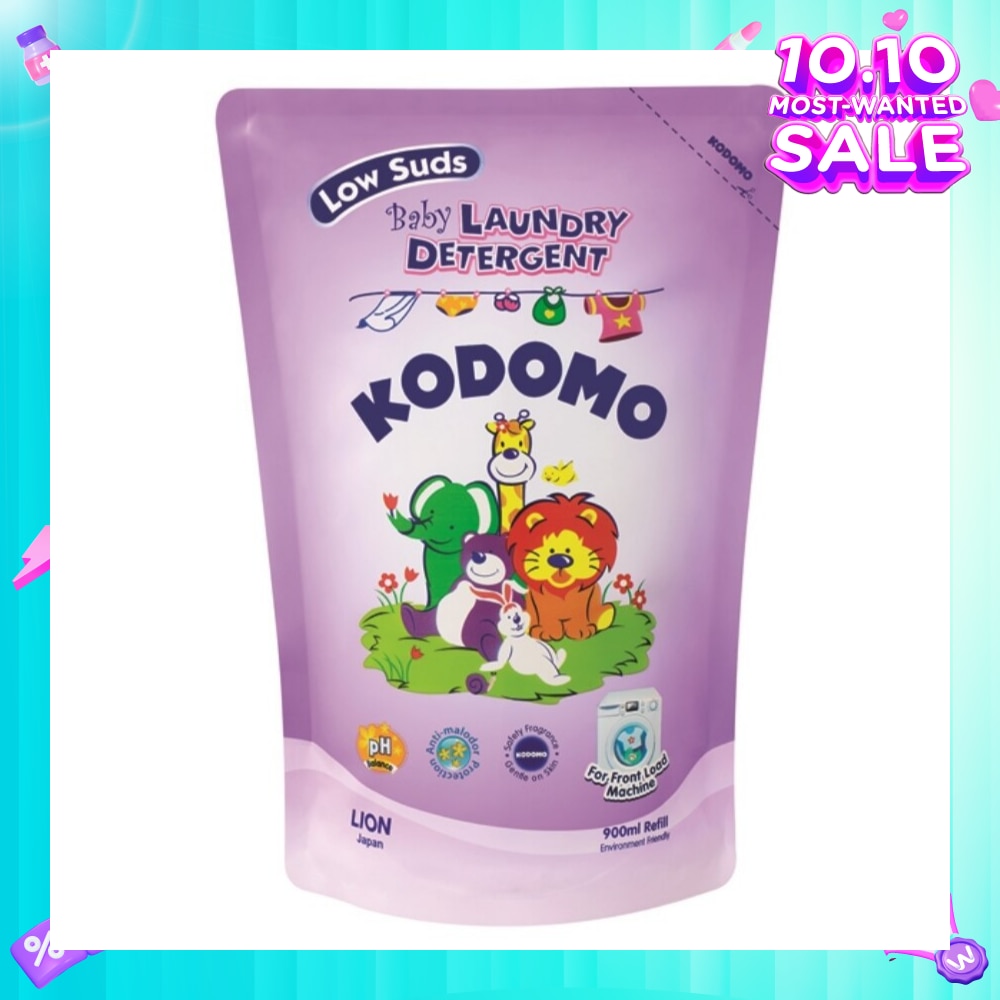 Baby Laundry Detergent 900ml Refill (Low Suds)