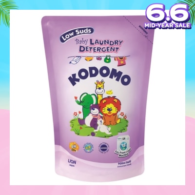 KODOMO Baby Laundry Detergent 900ml Refill (Low Suds)