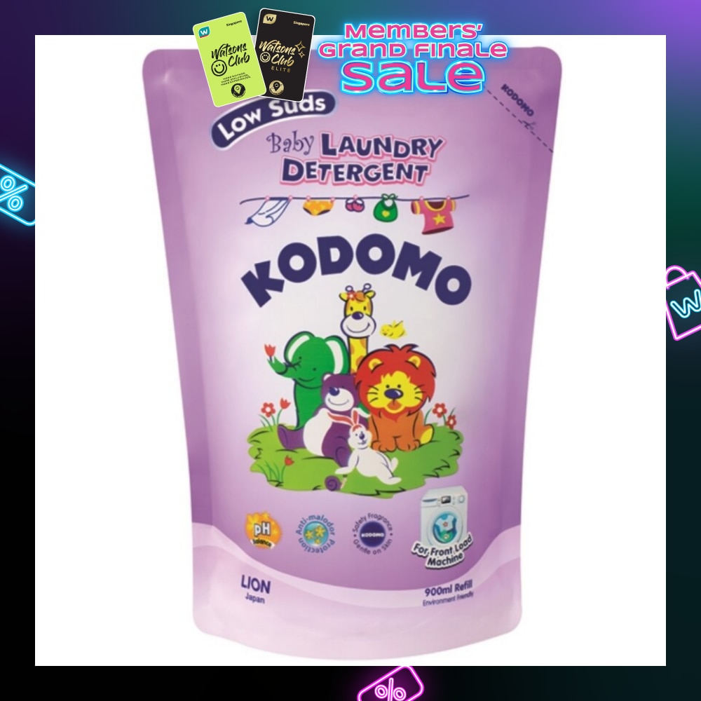 Baby Laundry Detergent 900ml Refill (Low Suds)