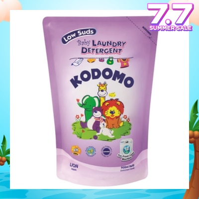 KODOMO Baby Laundry Detergent 900ml Refill (Low Suds)