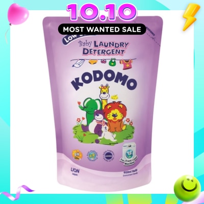 KODOMO Baby Laundry Detergent 900ml Refill (Low Suds) image
