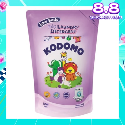 KODOMO Baby Laundry Detergent 900ml Refill (Low Suds)