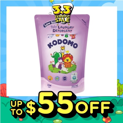 KODOMO Baby Laundry Detergent 900ml Refill (Low Suds)