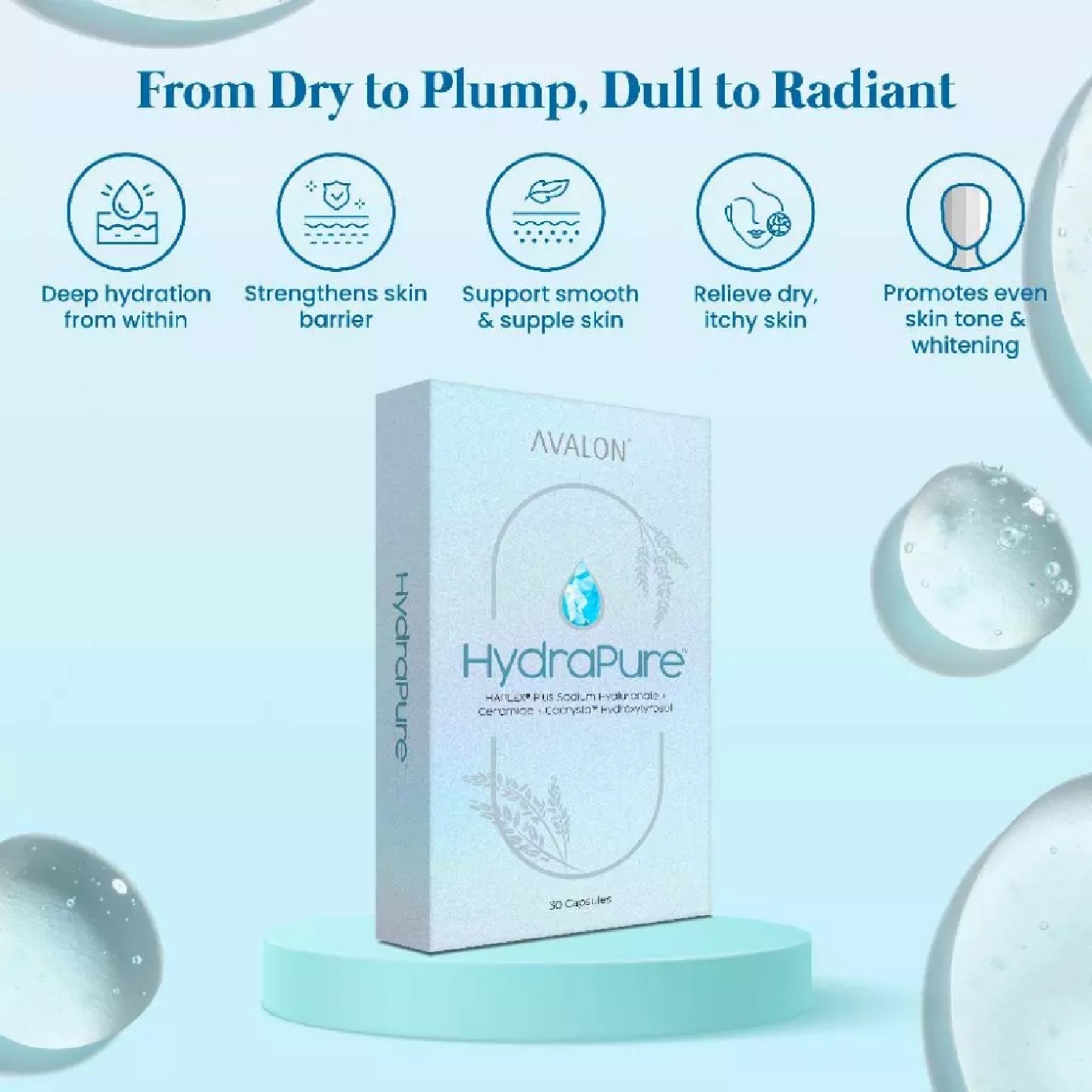 HydraPure Intensive Hydration & Even Skin Tone Capsule 30s