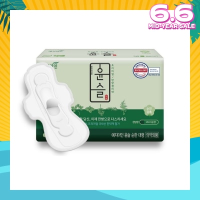 YEJIMIIN Mild Herb Sanitary Pad  (L/28cm/14pads)
