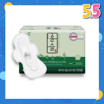YEJIMIIN Mild Herb Sanitary Pad  (L/28cm/14pads)