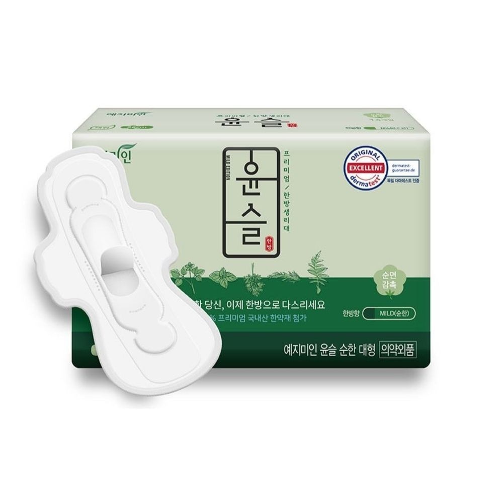 Mild Herb Sanitary Pad  (L/28cm/14pads)<BR>