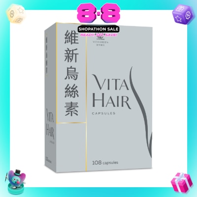 VITAGREEN - Vita Hair Micronized Capsule 108s