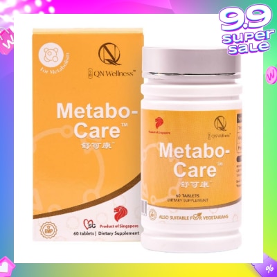 QN WELLNESS Metabo Care (Support Sugar Metabolism, Blood Circulation) 60s