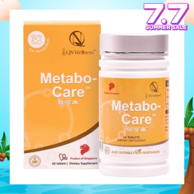 QN WELLNESS Metabo Care (Support Sugar Metabolism, Blood Circulation) 60s