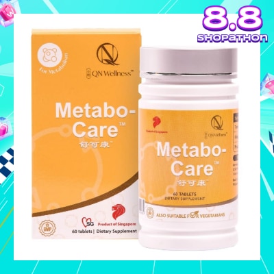 QN WELLNESS Metabo Care (Support Sugar Metabolism, Blood Circulation) 60s