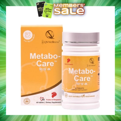 QN WELLNESS - Metabo Care (Support Sugar Metabolism, Blood Circulation) 60s