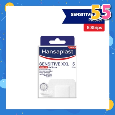 HANSAPLAST Sensitive XXL Sterile Plasters (Suitable For Large & Post-Operative Wound) 1s