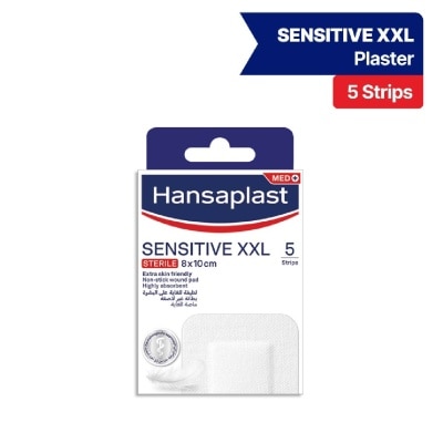 HANSAPLAST Sensitive XXL Sterile Plasters (Suitable For Large & Post-Operative Wound) 1s