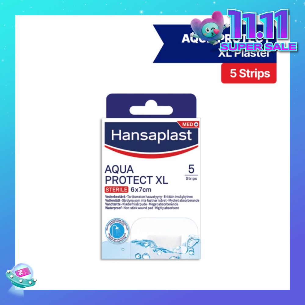 Aqua Protect XL Waterproof Sterile Plasters (Suitable For Large & Post-Operative Wound) 1s
