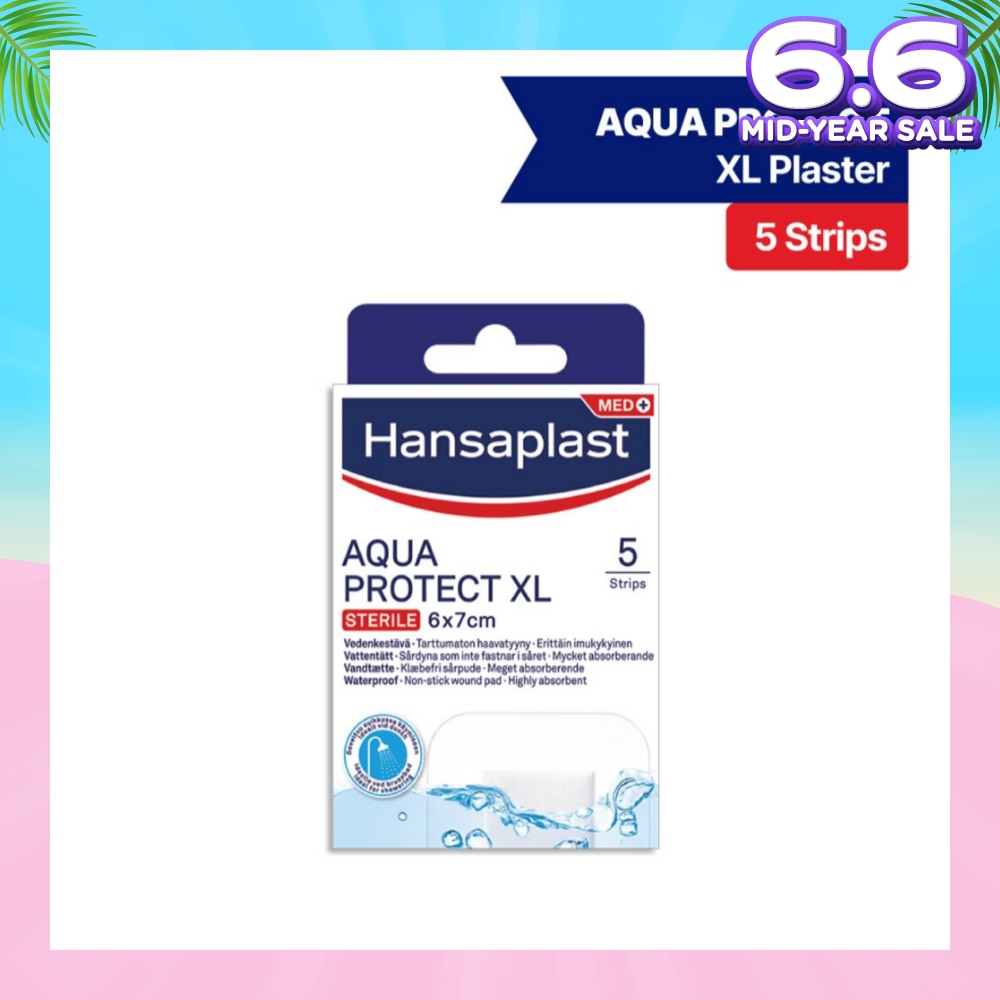 Aqua Protect XL Waterproof Sterile Plasters (Suitable For Large & Post-Operative Wound) 1s
