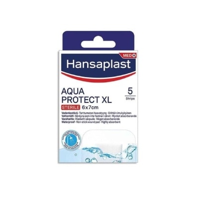 HANSAPLAST - Aqua Protect XL Waterproof Sterile Plasters (Suitable For Large & Post-Operative Wound) 1s