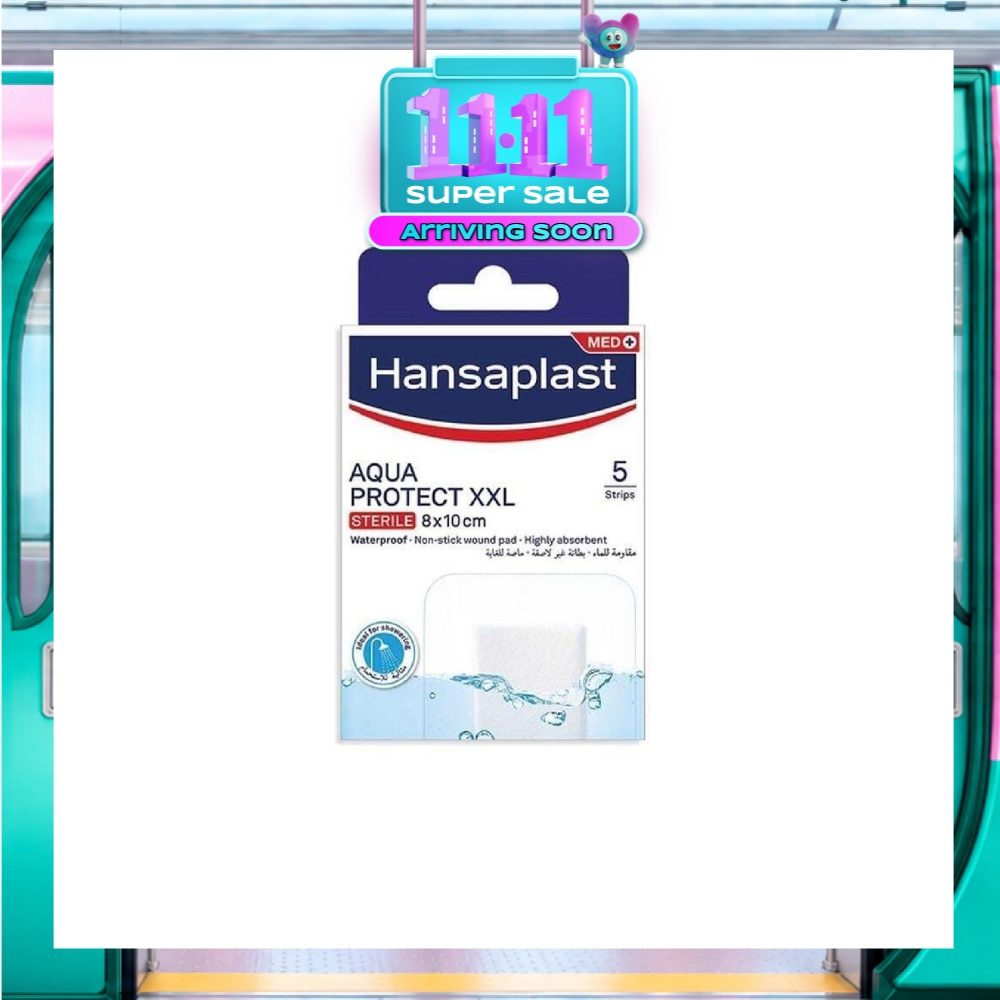 Aqua Protect XXL Waterproof Sterile Plasters (Suitable For Large & Post Operative Wound) 1s image