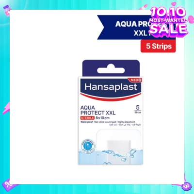 HANSAPLAST Aqua Protect XXL Waterproof Sterile Plasters (Suitable For Large & Post-Operative Wound) 1s