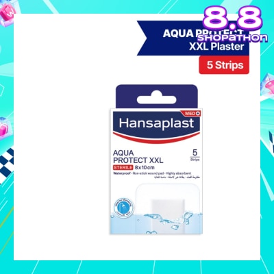 HANSAPLAST Aqua Protect XXL Waterproof Sterile Plasters (Suitable For Large & Post-Operative Wound) 1s