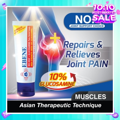 EBENE Bio-Heat + Glucosamine Pain Relief Cream 50g