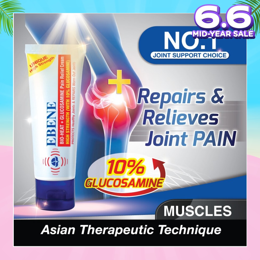 Bio-Heat + Glucosamine Pain Relief Cream 50g