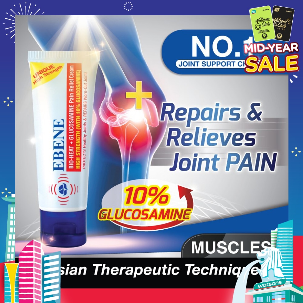 Bio-Heat + Glucosamine Pain Relief Cream 50g