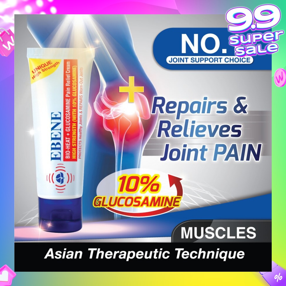Bio-Heat + Glucosamine Pain Relief Cream 50g