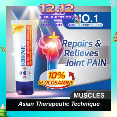 EBENE Bio-Heat + Glucosamine Pain Relief Cream 50g