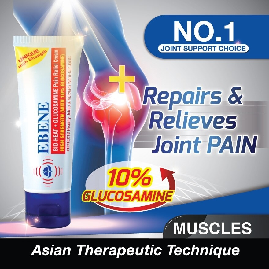 Bio-Heat + Glucosamine Pain Relief Cream 50g