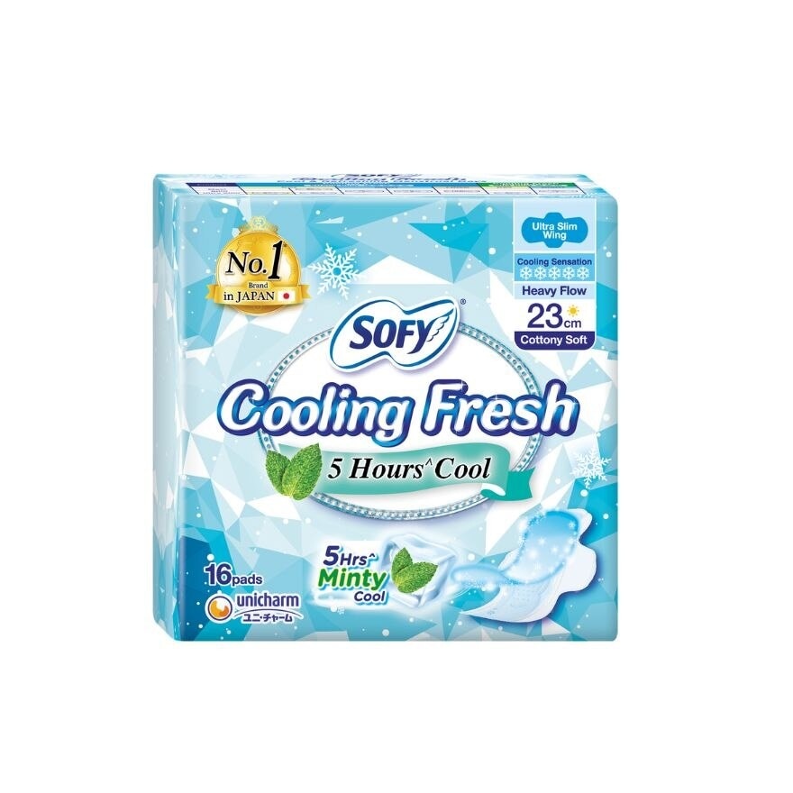 Sofy Cooling Fresh Day 23cm Ultra Slim Wing 16s