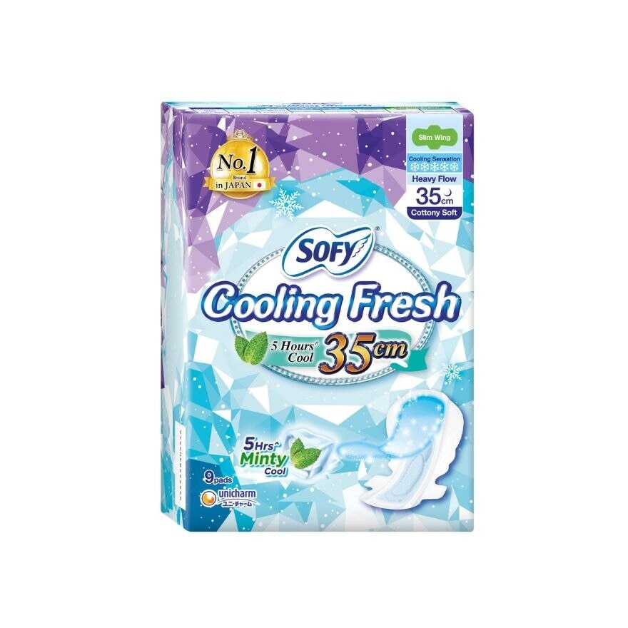 Sofy Cooling Fresh Night 35cm Slim Wing 9s