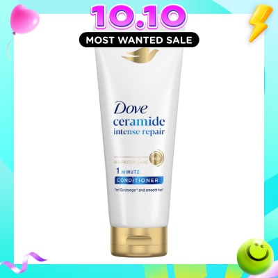 DOVE 1 Minute Keratin Repair Serum Conditioner 150ml (For damaged hair) image