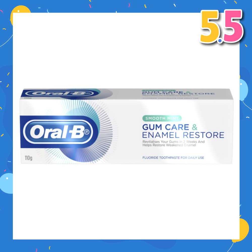 Gum Care & Enamel Restore Smooth Mint Toothpaste 110g