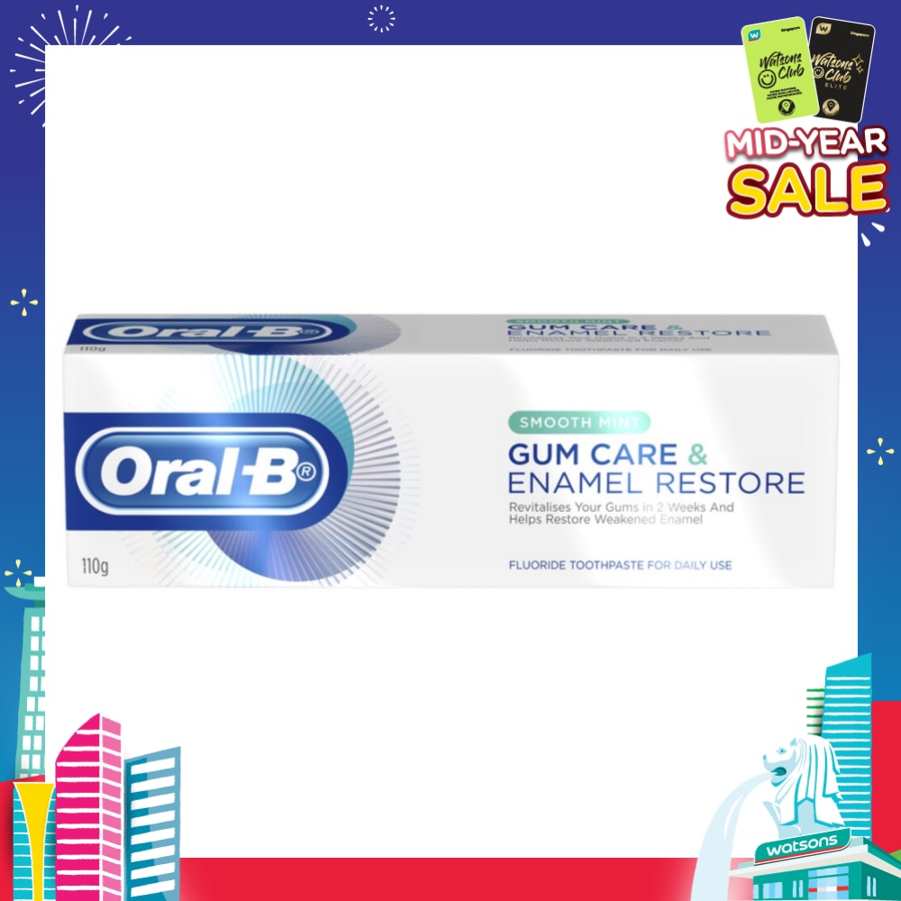 Gum Care & Enamel Restore Smooth Mint Toothpaste 110g