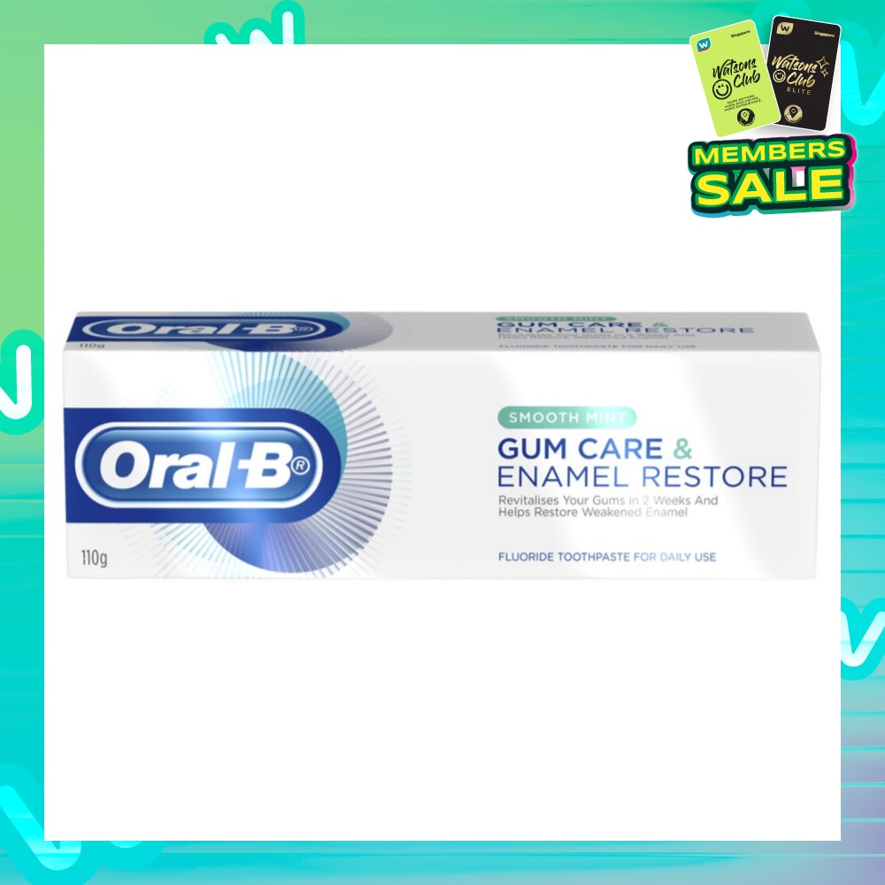 Gum Care & Enamel Restore Smooth Mint Toothpaste 110g