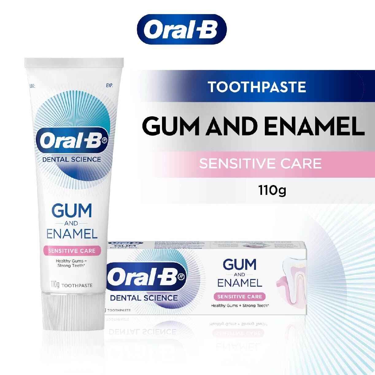 Gum Care & Sensitivity Repair Gentle Mint Toothpaste 110g