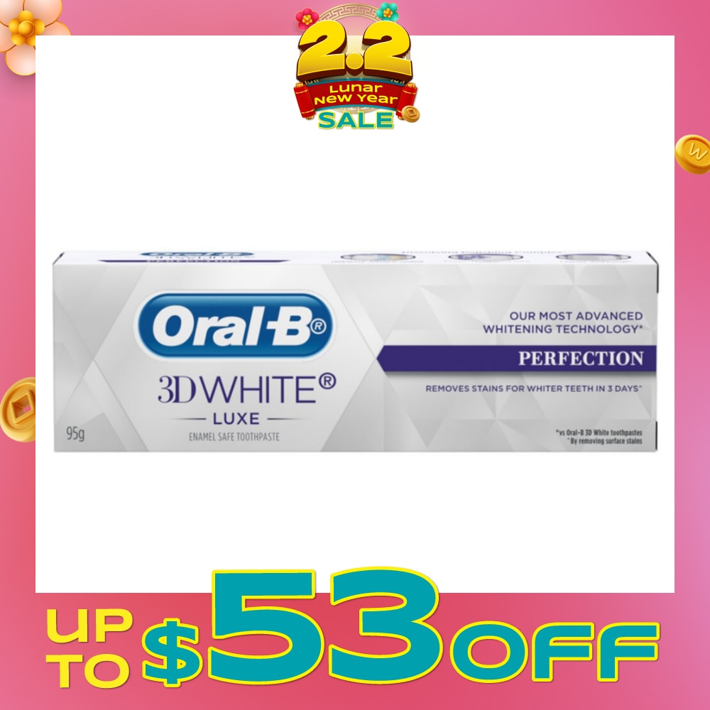 3D White Luxe Perfection Whitening Toothpaste 95g