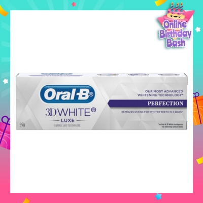 ORAL-B 3Dwhite Luxe Perfection Toothpaste 95g