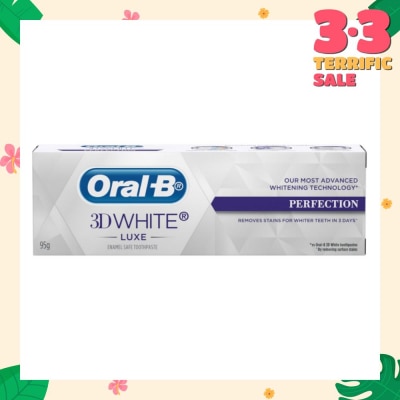 ORAL-B 3Dwhite Luxe Perfection Toothpaste 95g