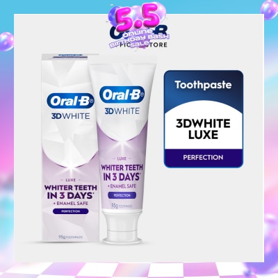 ORAL-B - 3D White Luxe Perfection Whitening Toothpaste 95g
