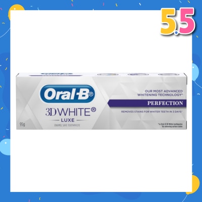 ORAL-B 3Dwhite Luxe Perfection Toothpaste 95g